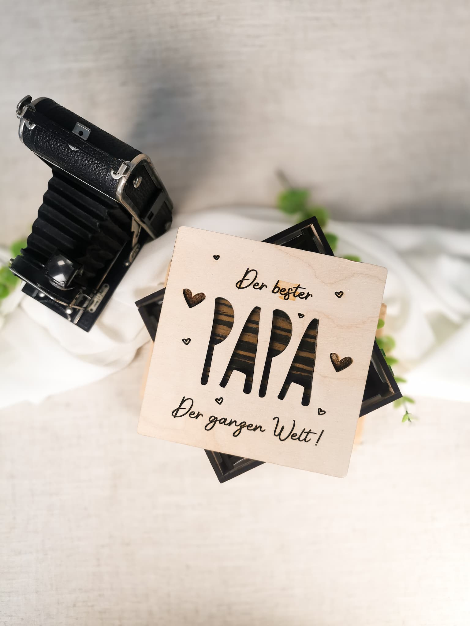 Foto- und Erinnerungswürfel – Das perfekte Geschenk für Papa