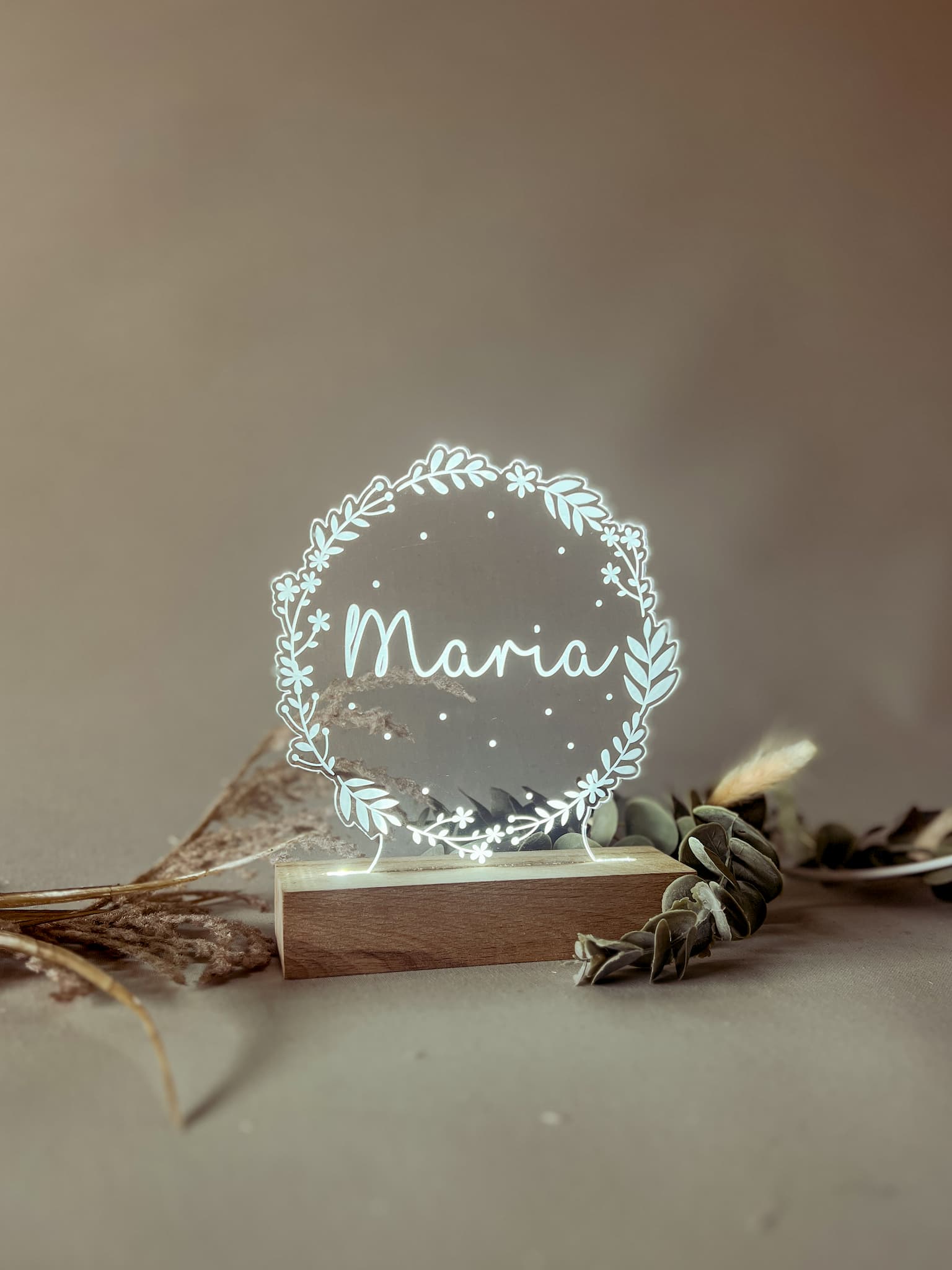 Personalisierte LED-Namenslampe –  Highlight für jedes Kinderzimmer