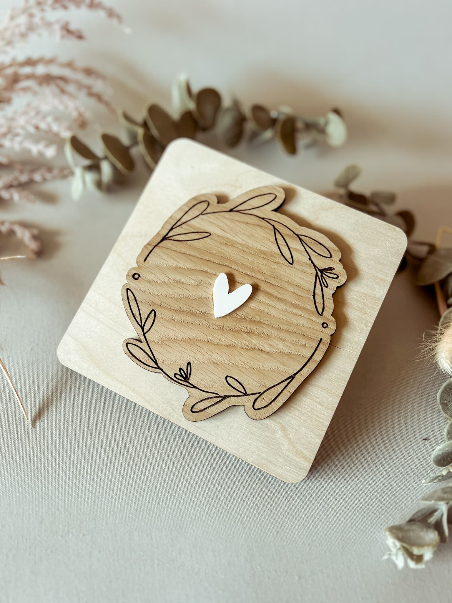 Emotionale Patenanfrage Geschenkidee – handgemacht aus Holz