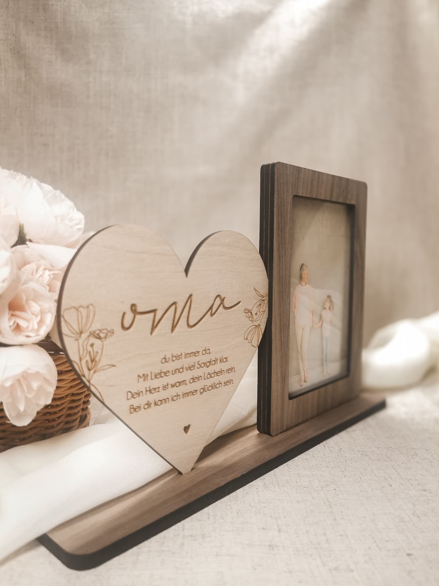 Personalisierter Bilderrahmen für Oma – Perfekt als Geschenk