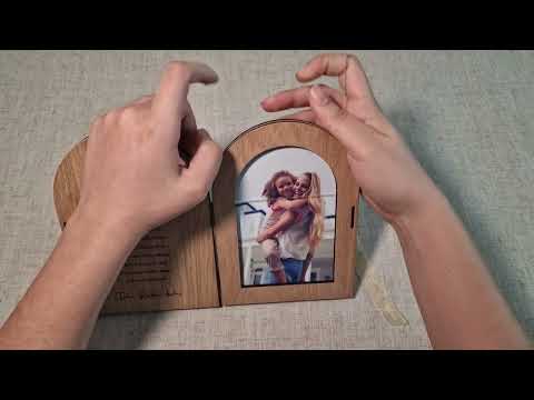 Aufklappbarer Bilderrahmen – Das perfekte Geschenk zum Muttertag