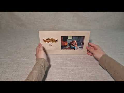 Personalisierter Holz Bilderrahmen für Opa – Ein Geschenk mit Herz