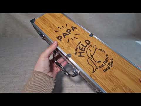 Grill-Set – Das perfekte personalisierbare Geschenk für Papa