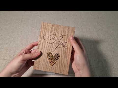 Personalisierter Holz-Bilderrahmen – Perfektes Geschenk zum Vatertag