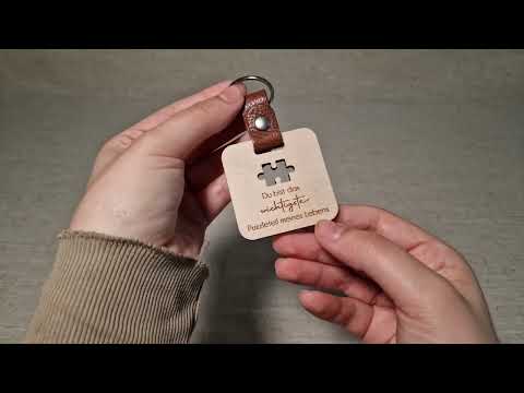 Schlüsselanhänger mit Puzzleteil – Perfektes Valentinstagsgeschenk