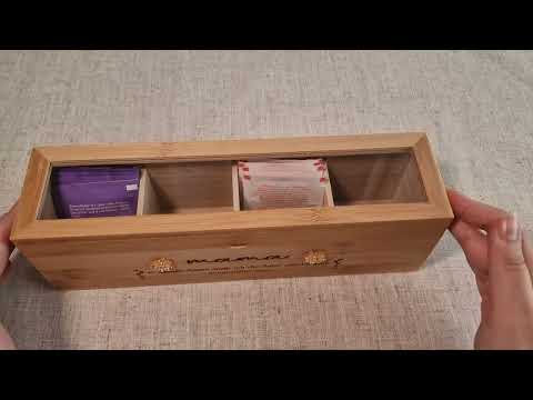 Teebox mit persönlichem Spruch – Das perfekte Geschenk zum Muttertag