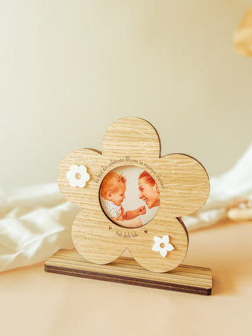 Blumenbilderrahmen – Personalisiertes Geschenk für den Muttertag