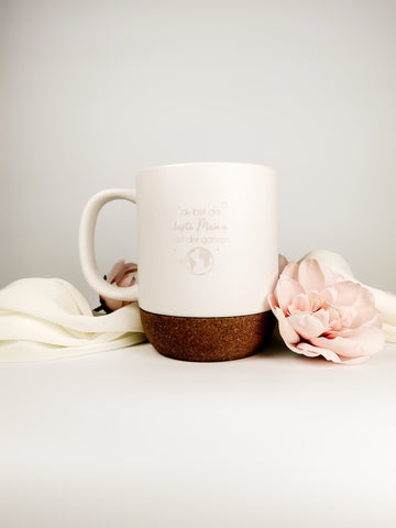 Keramiktasse mit Korkbasis – Das perfekte Geschenk zum Muttertag