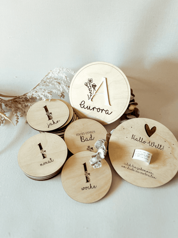 Meilenstein-Karten – Perfektes Geschenk zur Geburt