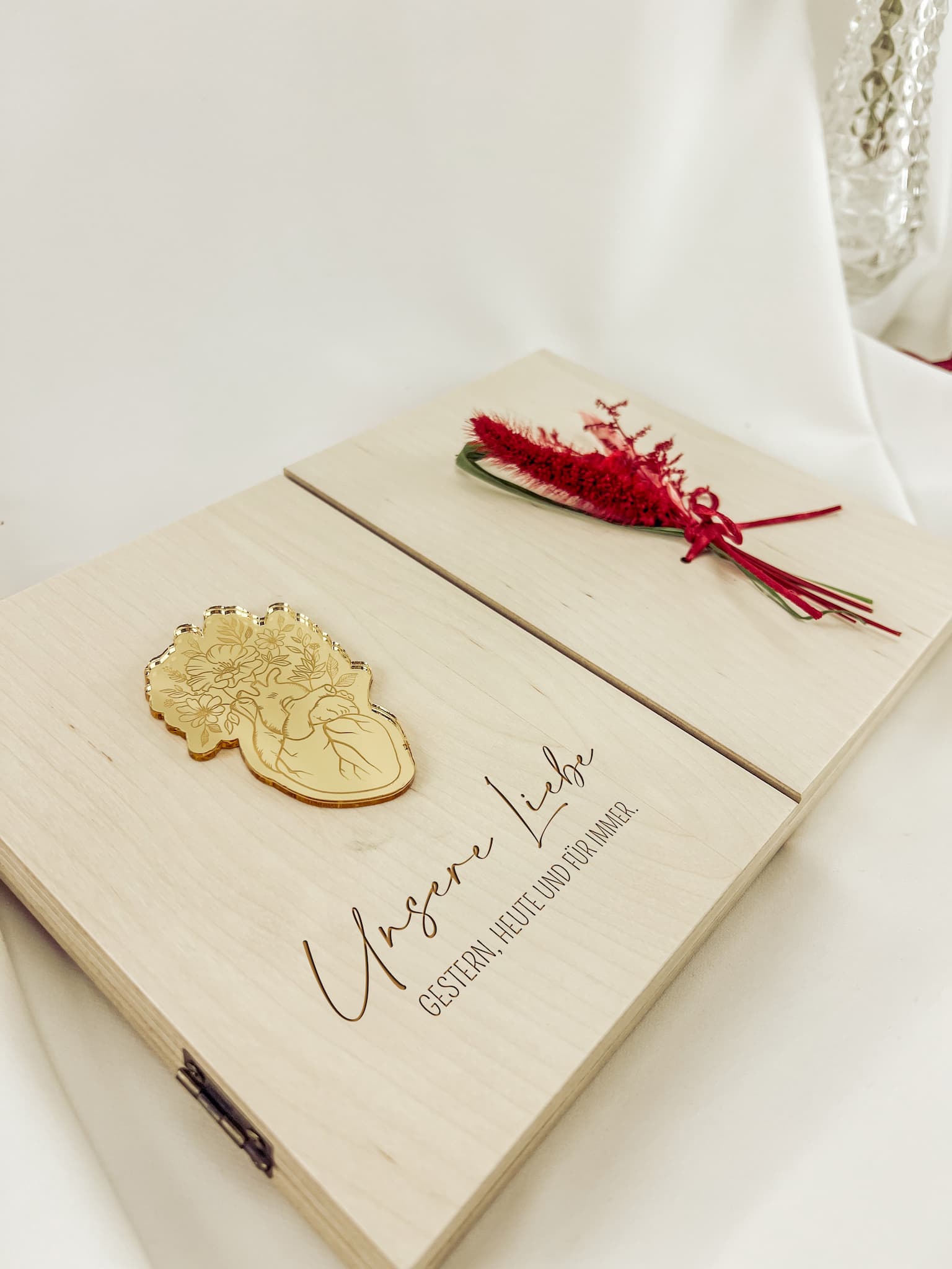 Personalisierter Dreifach-Bilderrahmen – Perfekt für Valentinstagsgeschenk