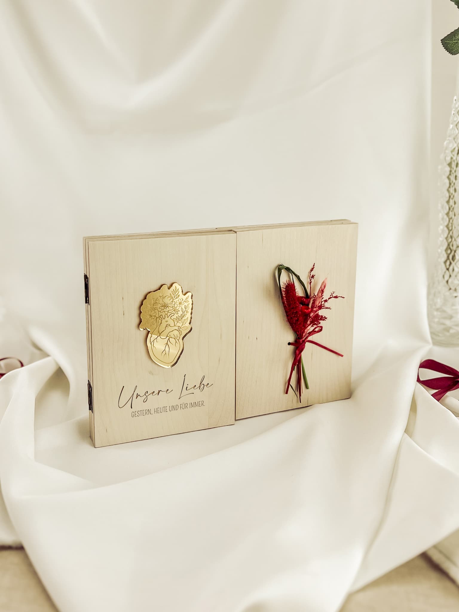 Personalisierter Dreifach-Bilderrahmen – Perfekt für Valentinstagsgeschenk