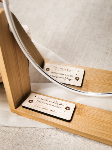 Tischspiegel aus Bambus – Die perfekte Geschenkidee für Mama